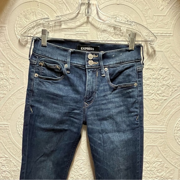 Express Midrise cropped jeggings - Picture 2 of 10